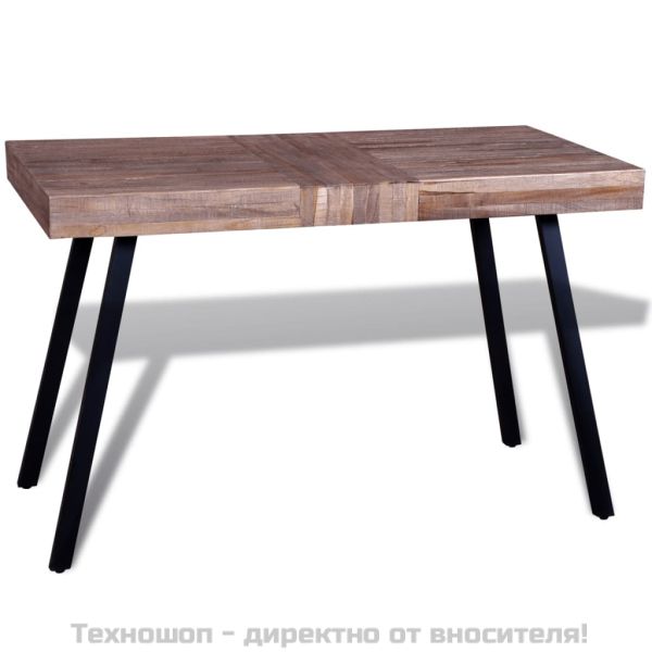 Маса от регенерирано тиково дърво