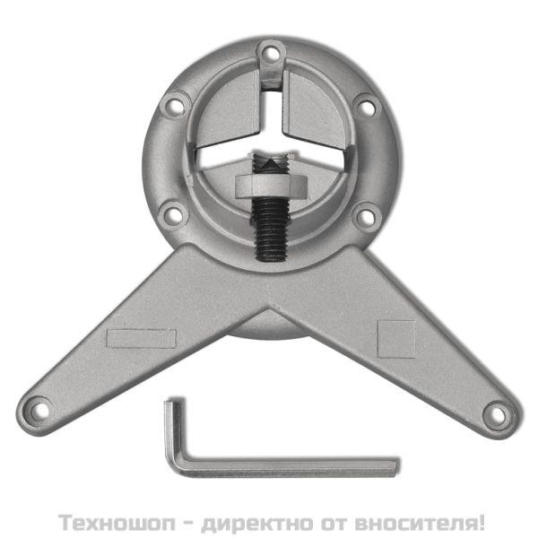 4 крака за мака, регулируема височина, хром, 710 мм