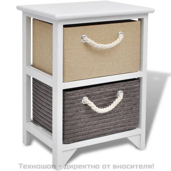 Нощно шкафче, дърво