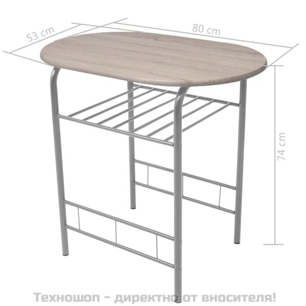 Бар комплект за закуска, МДФ