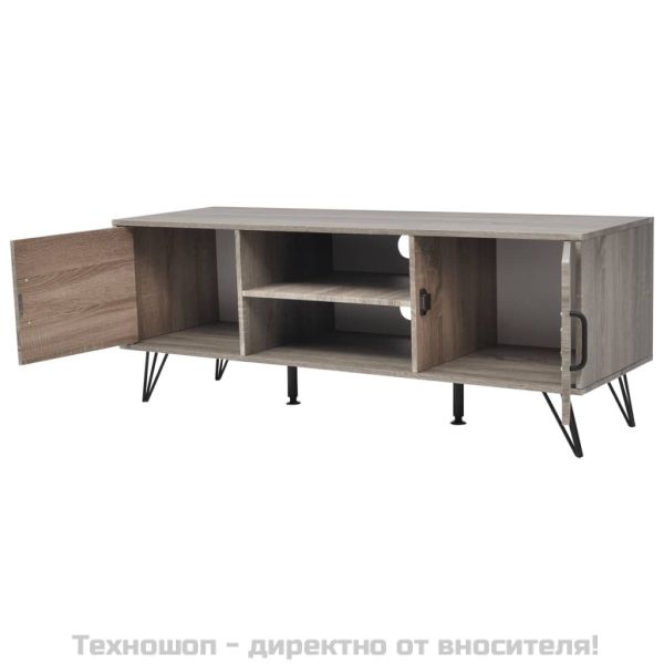 ТВ шкаф, 120x40x45 см, сив