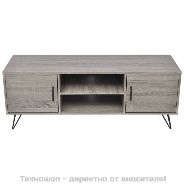 ТВ шкаф, 120x40x45 см, сив