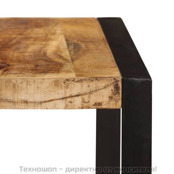 Трапезна маса, мангово дърво масив, 180 cм
