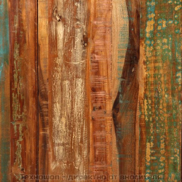 Трапезна маса, регенерирано дърво масив, 180 cм