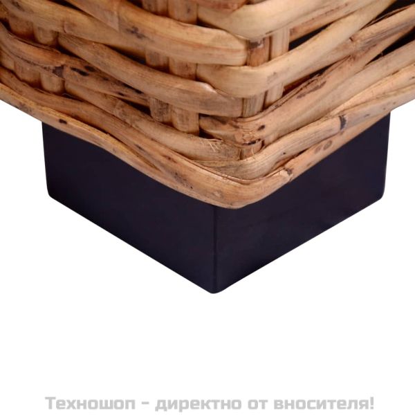 3-местен диван, естествен ратан