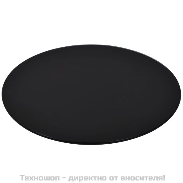 Темпериран стъклен плот за кръгла маса, 600 мм