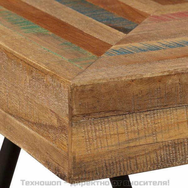 Странична масичка, регенериран тик масив