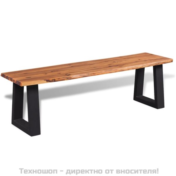 Пейка, акациево дърво масив, 160 см