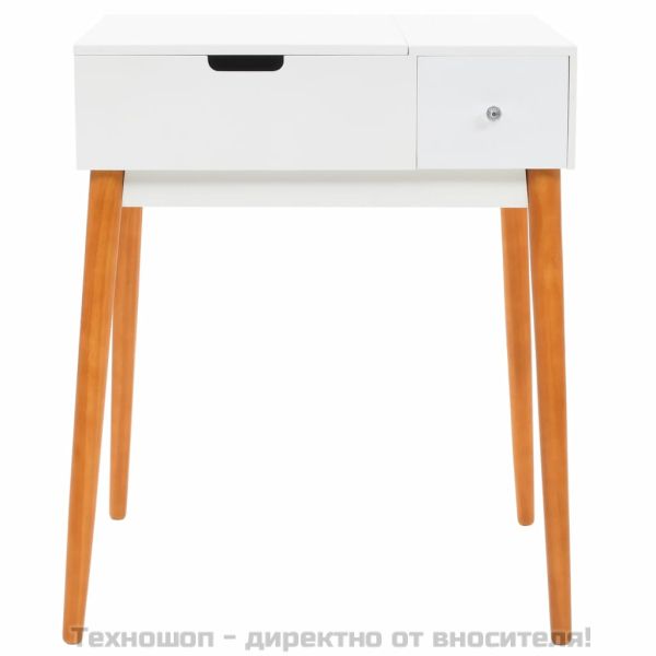 Тоалетка с огледало, МДФ, 60x50x86 см