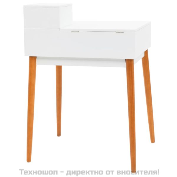 Тоалетка с огледало, МДФ, 60x50x86 см