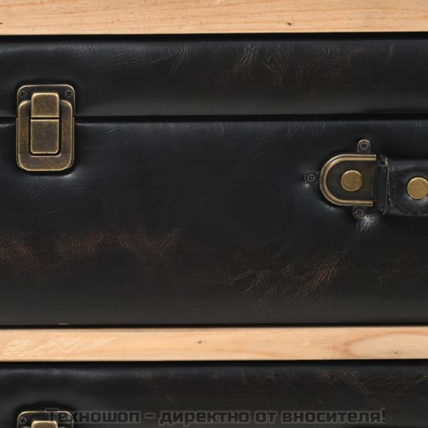 ТВ шкаф, чам масив, 80x36x75 см