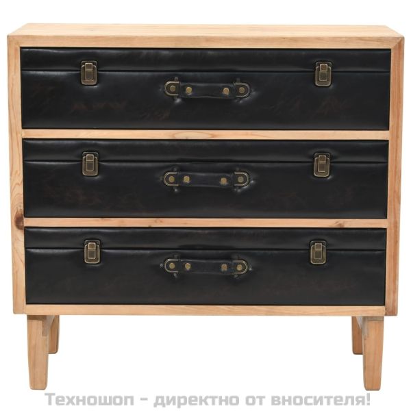 ТВ шкаф, чам масив, 80x36x75 см