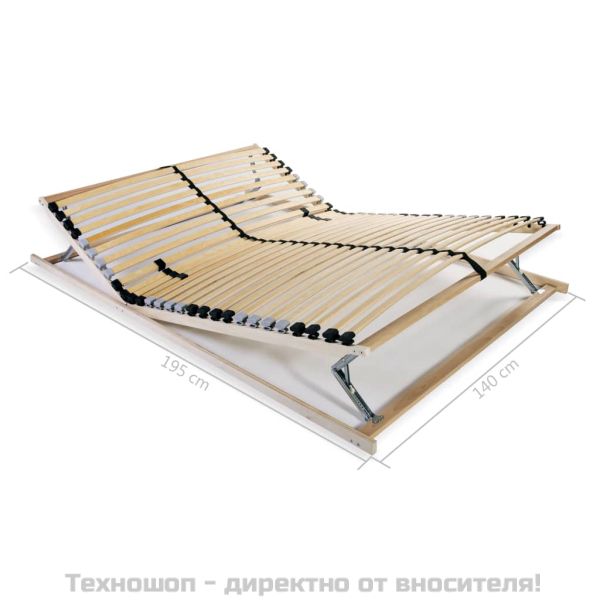 Подматрачна рамка с 28 ламела, 7 зони, 140x200 см