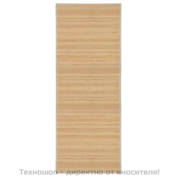 Бамбуков килим, 80x200 см, естествен цвят