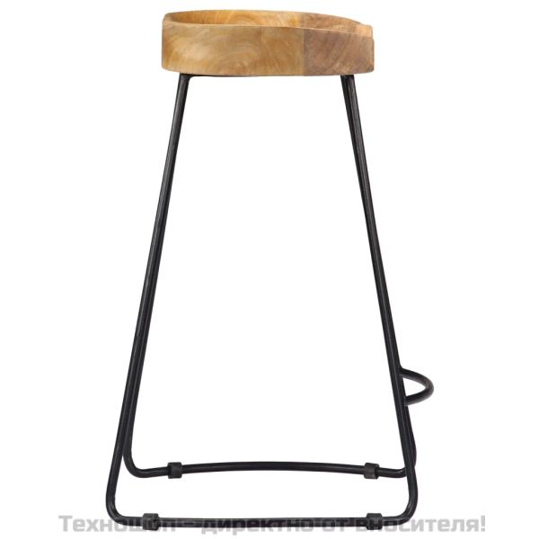 Gavin бар столове, 2 бр, мангово дърво масив