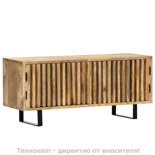 ТВ шкаф, 90x30x40 см, мангово дърво масив