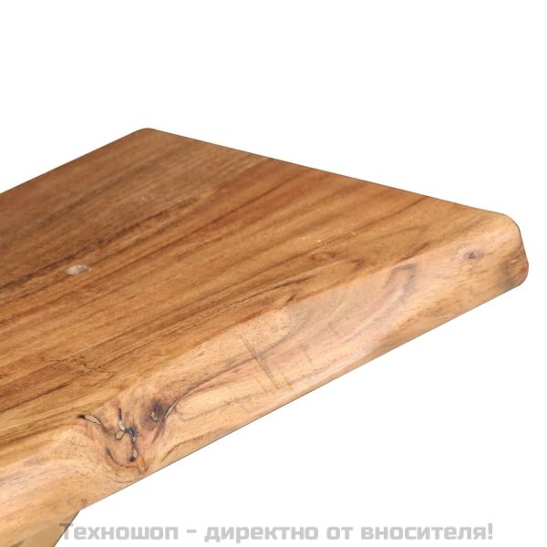 Рафтове за стена, 2 бр, 90x20x18 см, акация масив