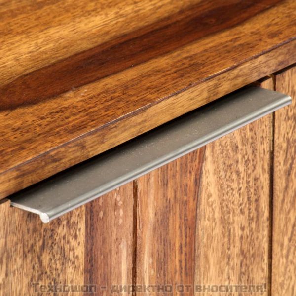 ТВ шкаф, 140x30x40 см, акациево дърво масив