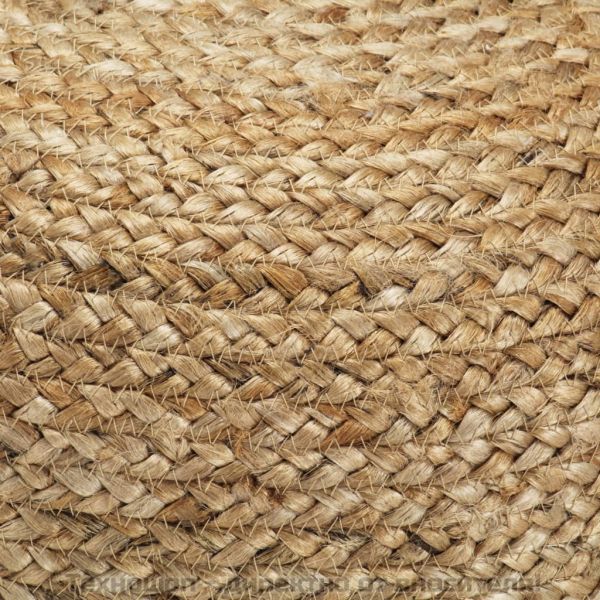 Ръчно изработен пуф, 45x30 см, юта