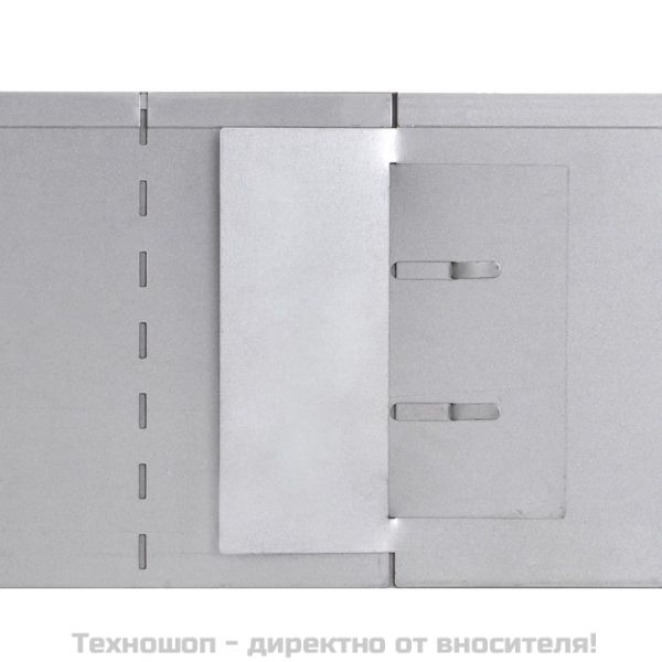 Бордюрни ленти, 20 бр, поцинкована стомана, 100x20 см