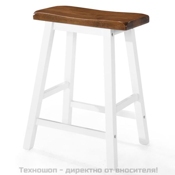 Бар маса и столове, 5 части, дървен масив