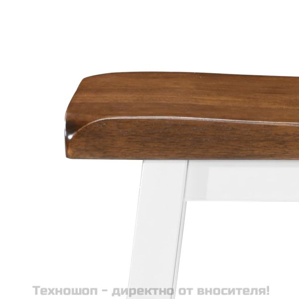 Бар маса и столове, 5 части, дървен масив