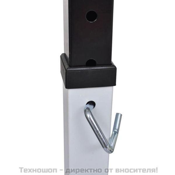 Стойка за клекове с щанга и дъмбели, 60,5 кг