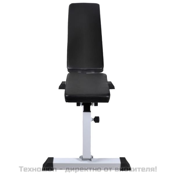 Комплект лежанка с щанга и дъмбели, 30,5 кг