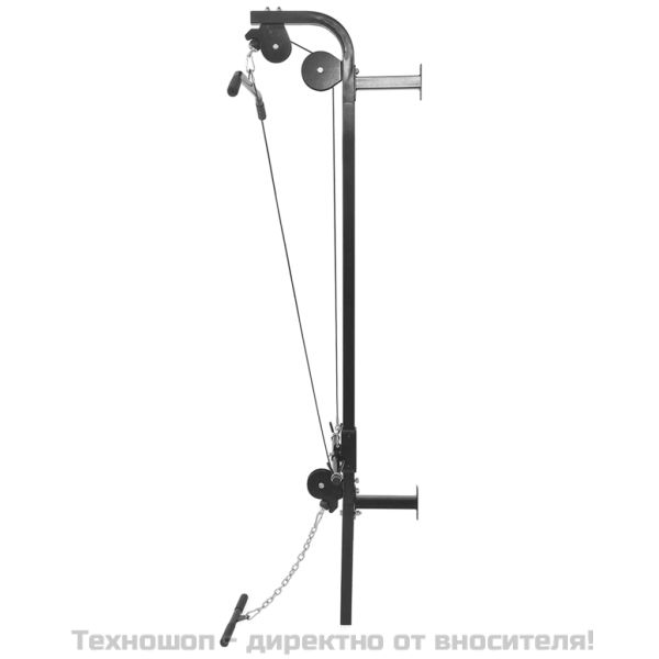 Фитнес станция за набирания с щанга и дъмбели, 30,5 кг