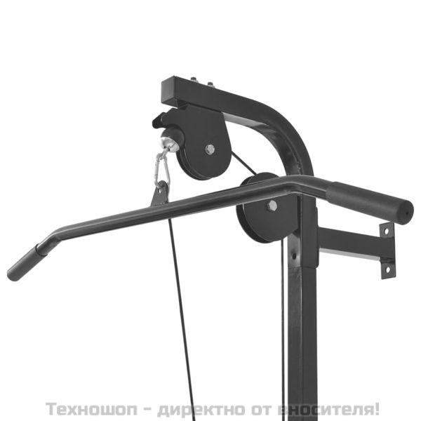 Фитнес станция за набирания с щанга и дъмбели, 30,5 кг