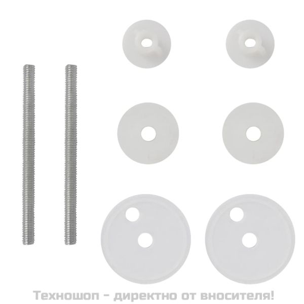 Тоалетни седалки с капаци, 2 бр, МДФ, делфини