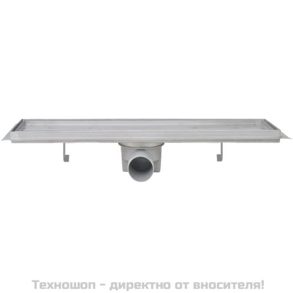 Линейни сифони, 2 бр, 530x140 мм, неръждаема стомана