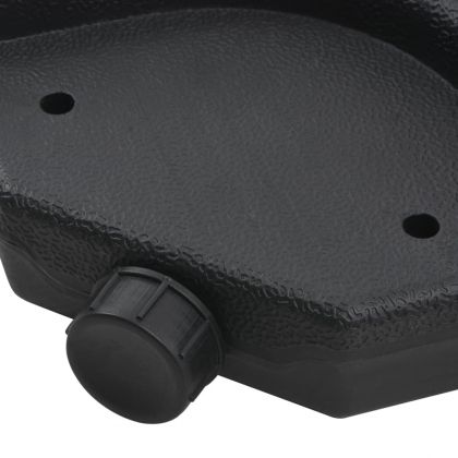 Алуминиев градински чадър, с преносима основа, таупе