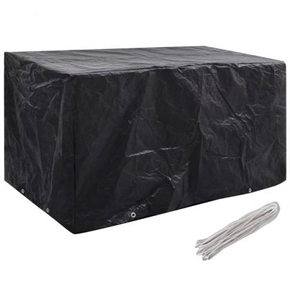 Покривала за градински мебели 2 бр 8 капси 180x70x90 см