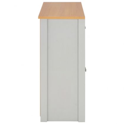 Бюфет, сив, 112x35x81 см