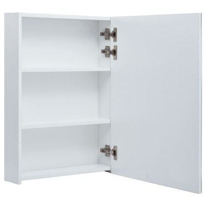 LED шкаф с огледало за баня, 50x13x70 см