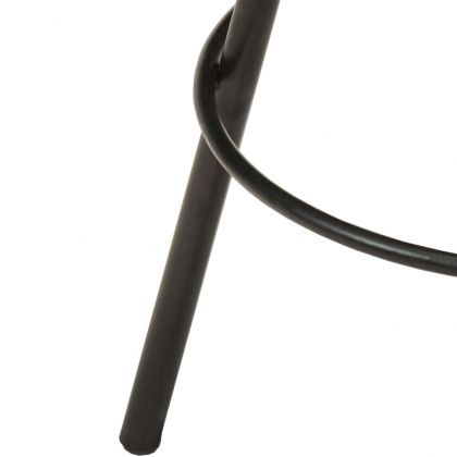 Бар табуретки, 2 бр, грубо мангово дърво