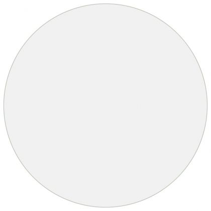 Протектор за маса, прозрачен, Ø 110 см, 1,6 мм, PVC