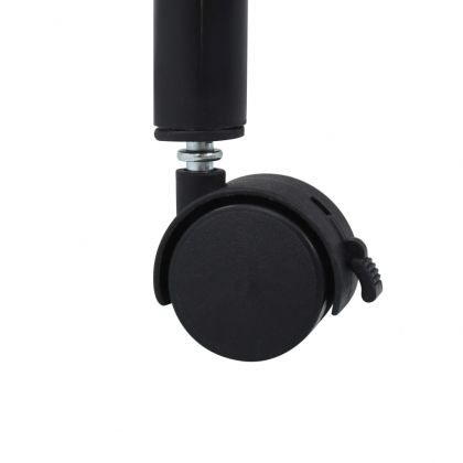 Кош за сортиране на пране с 3 торби, син, стомана