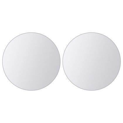 Огледални плочки, 16 бр, кръгло стъкло
