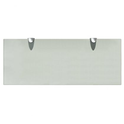Подвижни рафтове, 2 бр, стъкло, 50x20 см, 8 мм