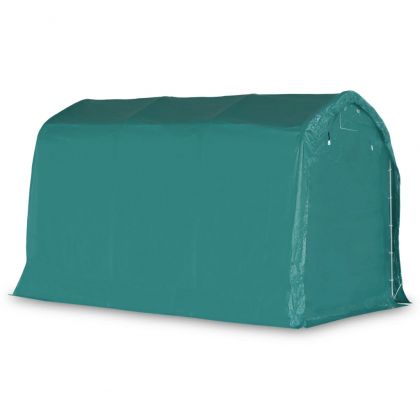 Гаражна тента, PVC, 2,4х3,6 м, зелена
