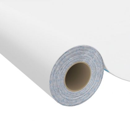 Самозалепващо фолио за мебели 2 бр бели 500х90 см PVC