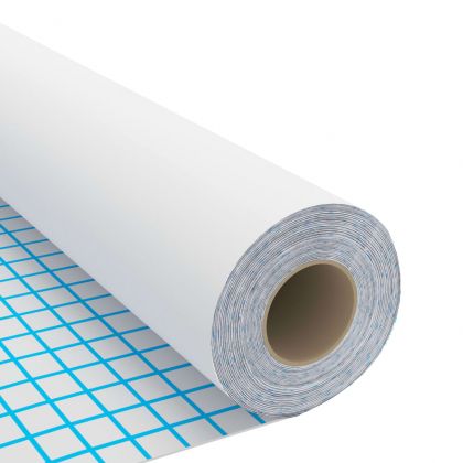 Самозалепващо фолио за мебели 2 бр бели 500х90 см PVC