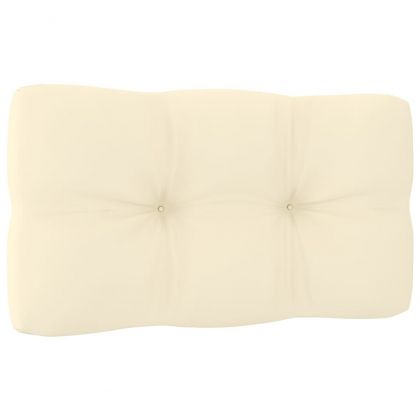 Градински лаундж комплект, 8 части, с възглавници, бор масив