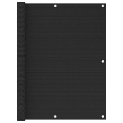 Балконски параван, HDPE, 120x500 см, антрацит
