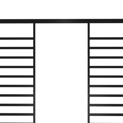 Шатра с прибиращ се покрив, 4x3x2,3 м, антрацит, 180 г/м²