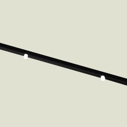 Градински чадър с LED и стоманен прът, пясъчен, 2x3 м