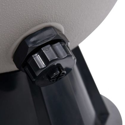 Пясъчен филтър за басейн, страничен монтаж, 6-пътен клапан, сив