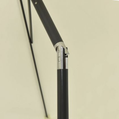 Плажен чадър, пясъчножълт, 180x120 см